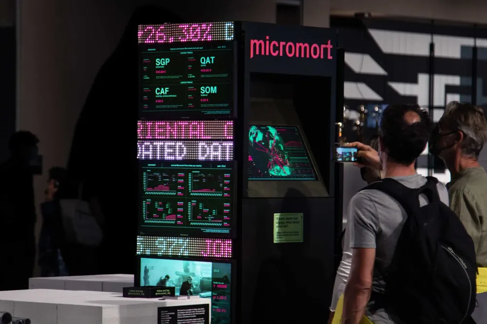 undefined - Micromort: death-based currency | Pietro Forino