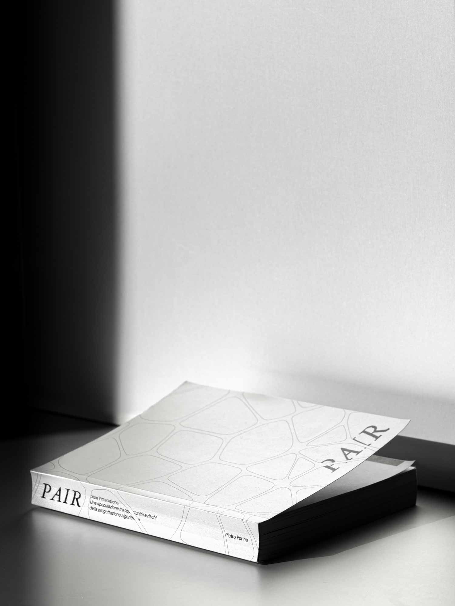 Photography of the final printed version - Pair: Beyond interaction | Pietro Forino